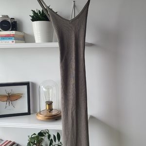 Mid cross back contour dress